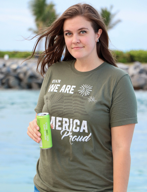 Women's T-Shirt- America Proud