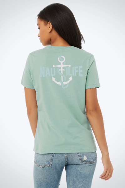 Women's Relaxed Jersey Tee- NautiLife Forever