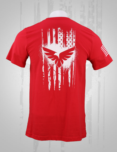 Women's T-Shirt- Freedom Flag