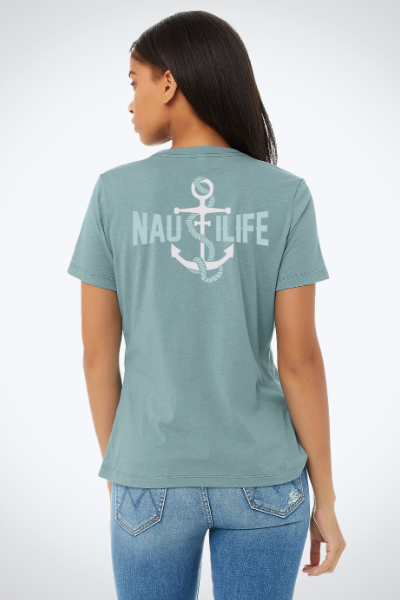 Women's Relaxed Jersey Tee- NautiLife Forever