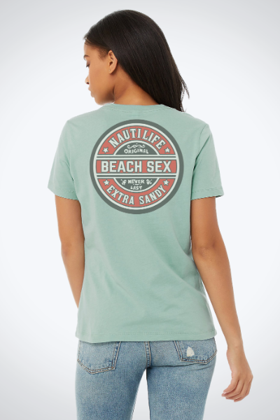 Women's Relaxed Jersey Tee- Beach Sex