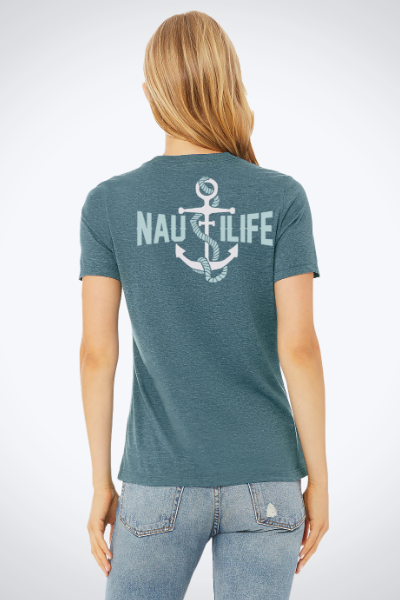 Women's Relaxed Jersey Tee- NautiLife Forever