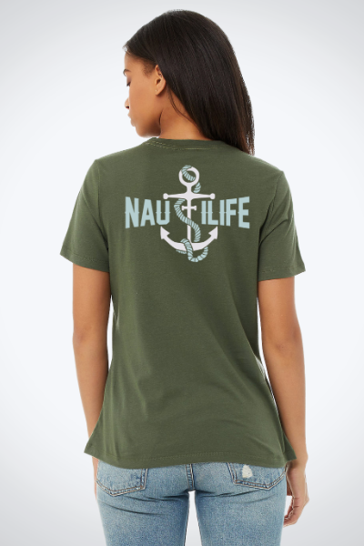 Women's Relaxed Jersey Tee- NautiLife Forever