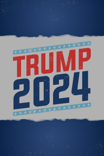 Men's T-Shirt -TRUMP 2024
