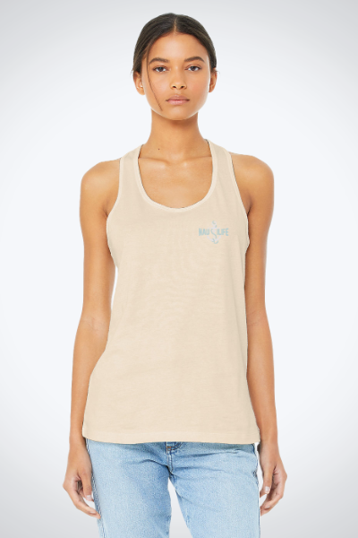 Women's Razor Back Tank- NautiLife Forever