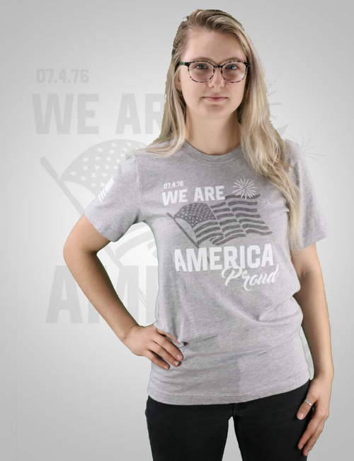 Women's T-Shirt- America Proud