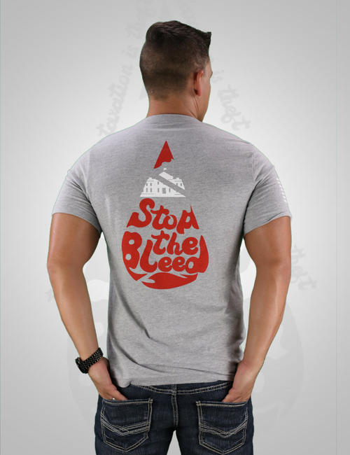 Men's T-Shirt - Stop The Bleed