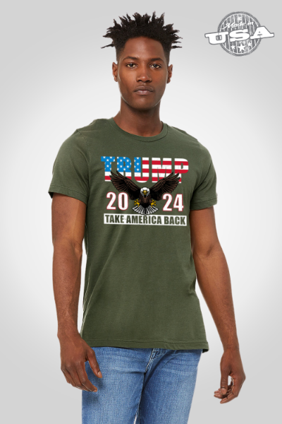 Men's T-Shirt -Trump American Eagle