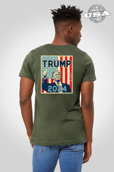 Men's T-Shirt -Trump Vintage Stamp
