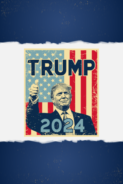 Men's T-Shirt -Trump Vintage Stamp