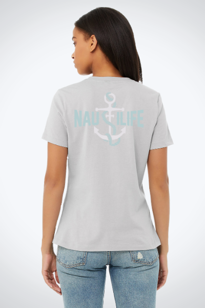 Women's Relaxed Jersey Tee- NautiLife Forever