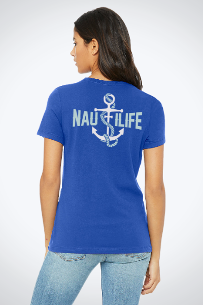 Women's Relaxed Jersey Tee- NautiLife Forever